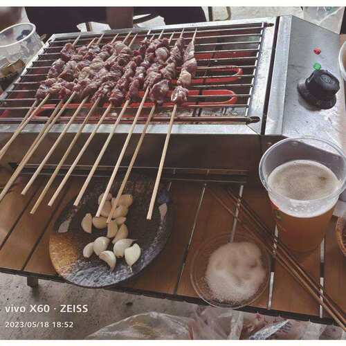 源头工厂不锈钢家用商用2800W电热烧烤炉无烟BBQ烧烤架炉子