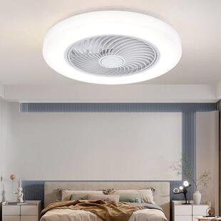 卧室风扇灯led吸顶灯带风扇网红餐厅吊扇灯家用客厅一体电风扇
