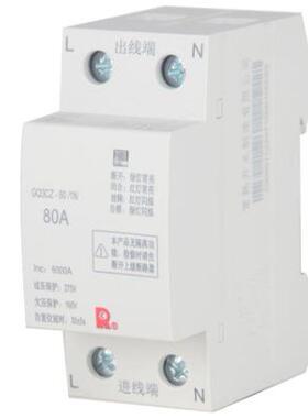 常熟开关GQ3CZ 自恢复式过欠压保护器1PN-3PN-25-32A40A50A 63A