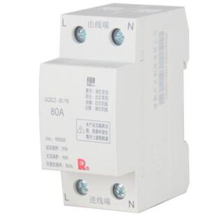 32A40A50A 常熟开关GQ3CZ 63A 3PN 自恢复式 过欠压保护器1PN