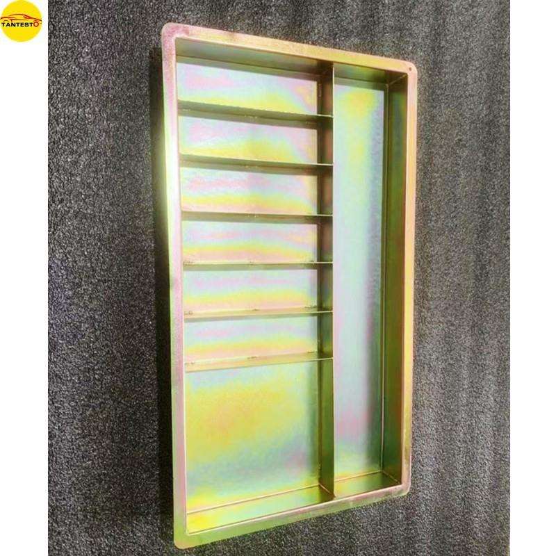 大泵喷油器零件整理收纳摆放金属盒子维修工具