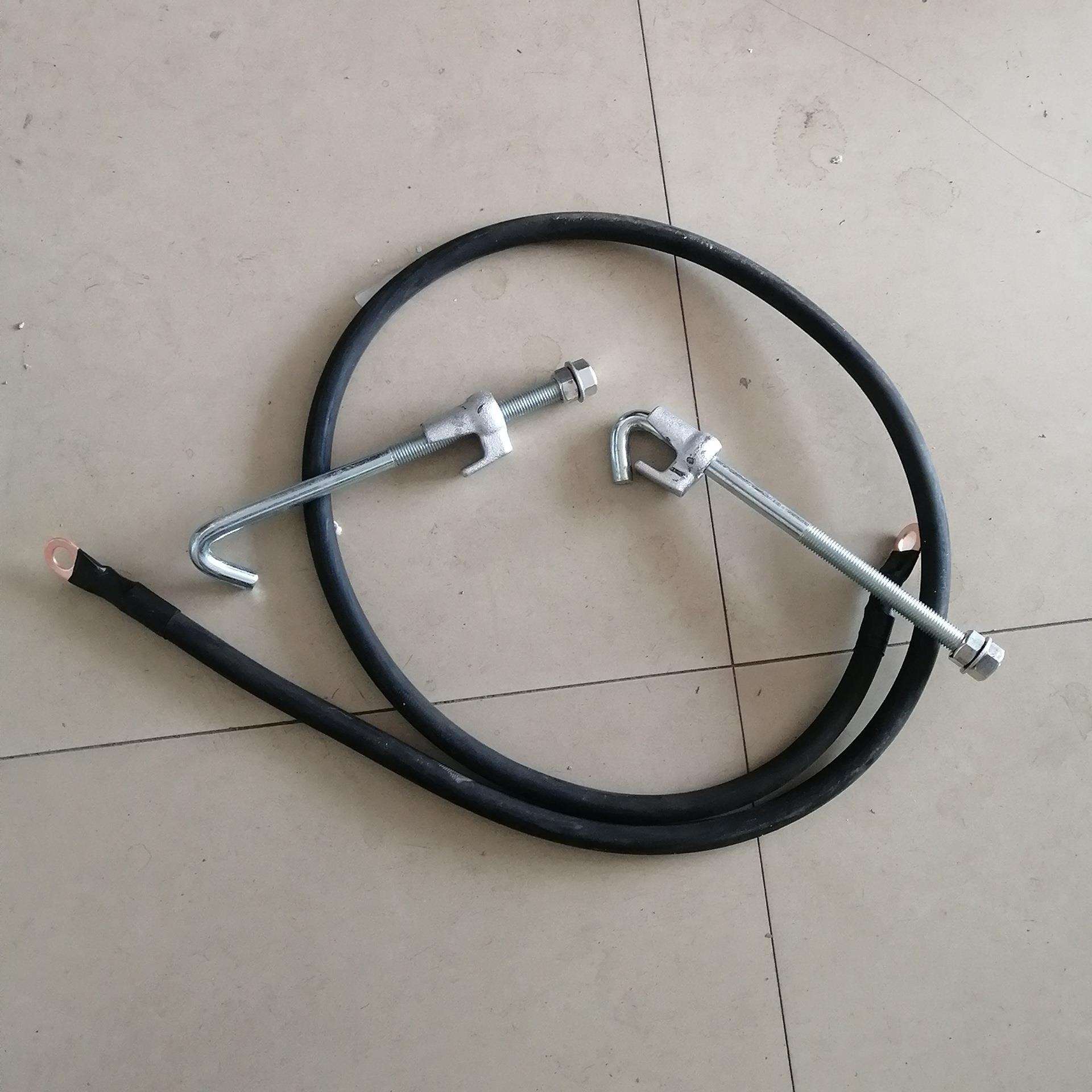 两纵一横钢轨回流线 操作简单 70平方铜导线 铁路工务连接流线