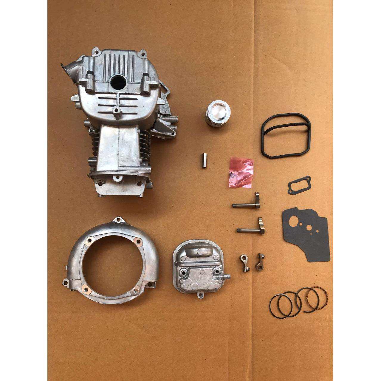 GX35割草机割灌机打草机汽缸气缸箱体缸套 活塞 环总成