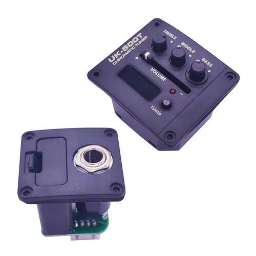 UK-500T尤克里里吉他拾音器4弦电箱吉他拾音器3段EQ均衡器厂家批