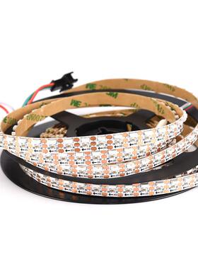 侧发光幻彩灯带5mm灯带5v侧面光4020高亮铜支架WS2812 LED软灯带