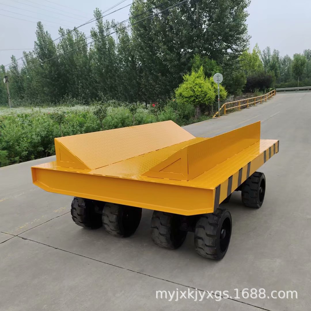 双翼拖车双牵引式仓储物流搬运车道路全挂车结构坚固
