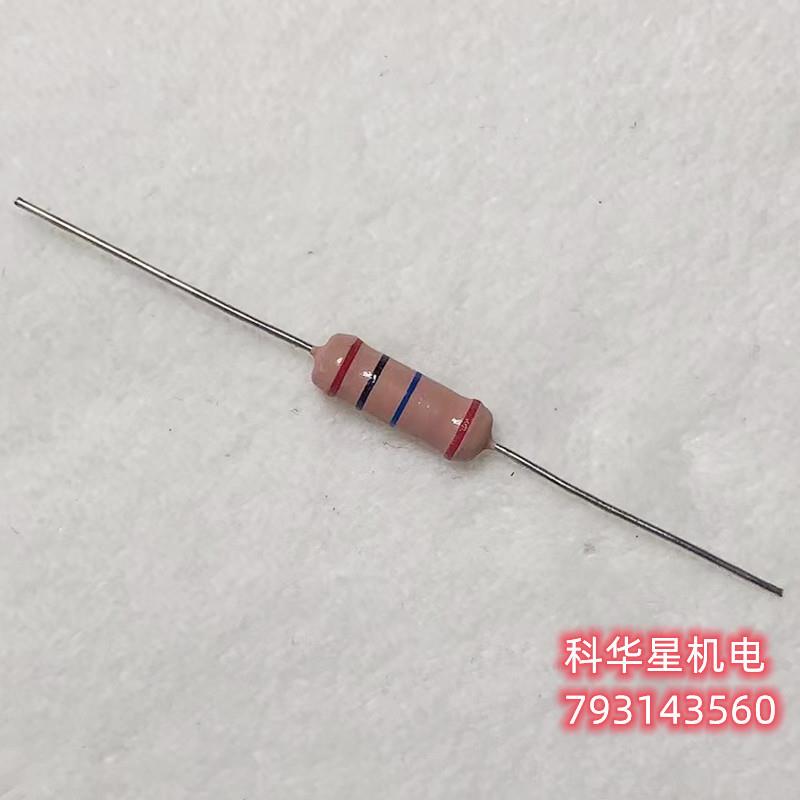 小功率 圆柱形 玻璃釉电阻RI40 1/4W -5w 10k-50M 厂价直销