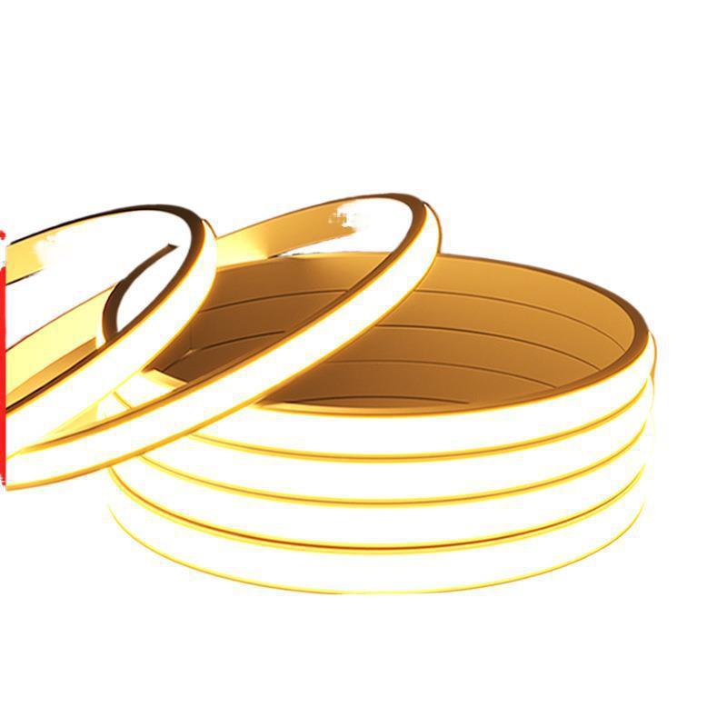 超亮cob灯带220V高压LED家用客厅吊顶自粘室外工程户外防水软灯条