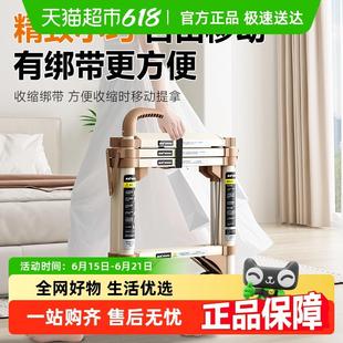 稳纳家用折叠梯伸缩人字梯子踩踩乐多功能便携升降楼梯加厚铝合金