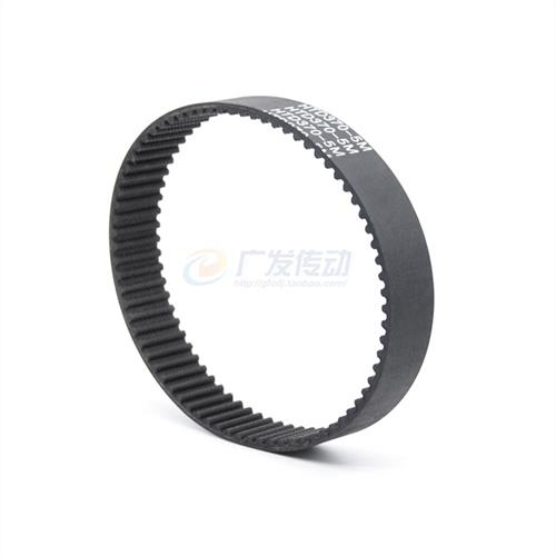 黑色橡胶同步带同步带Htd 5m 355/370/375/380节距5宽度可切割