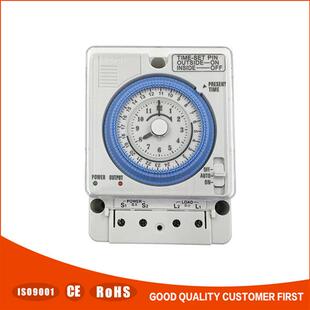 AC100 N定时器 240V节能定 时控开关TB35N替代台湾三实TB35 机械式