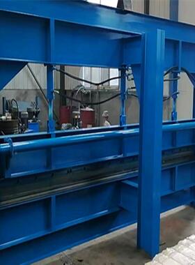 厂家现货供应钢瓦4-6简米折弯机 4米液4米压易彩彩钢板边折机械