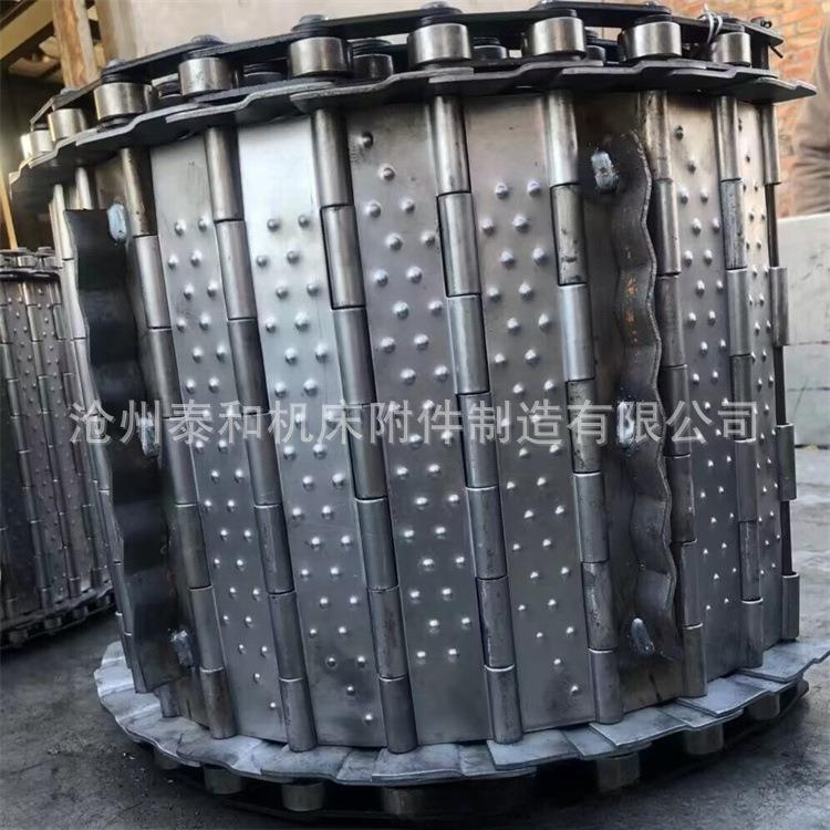 供链应各种距节排屑机QDO板 链输送链板 不锈钢机床板