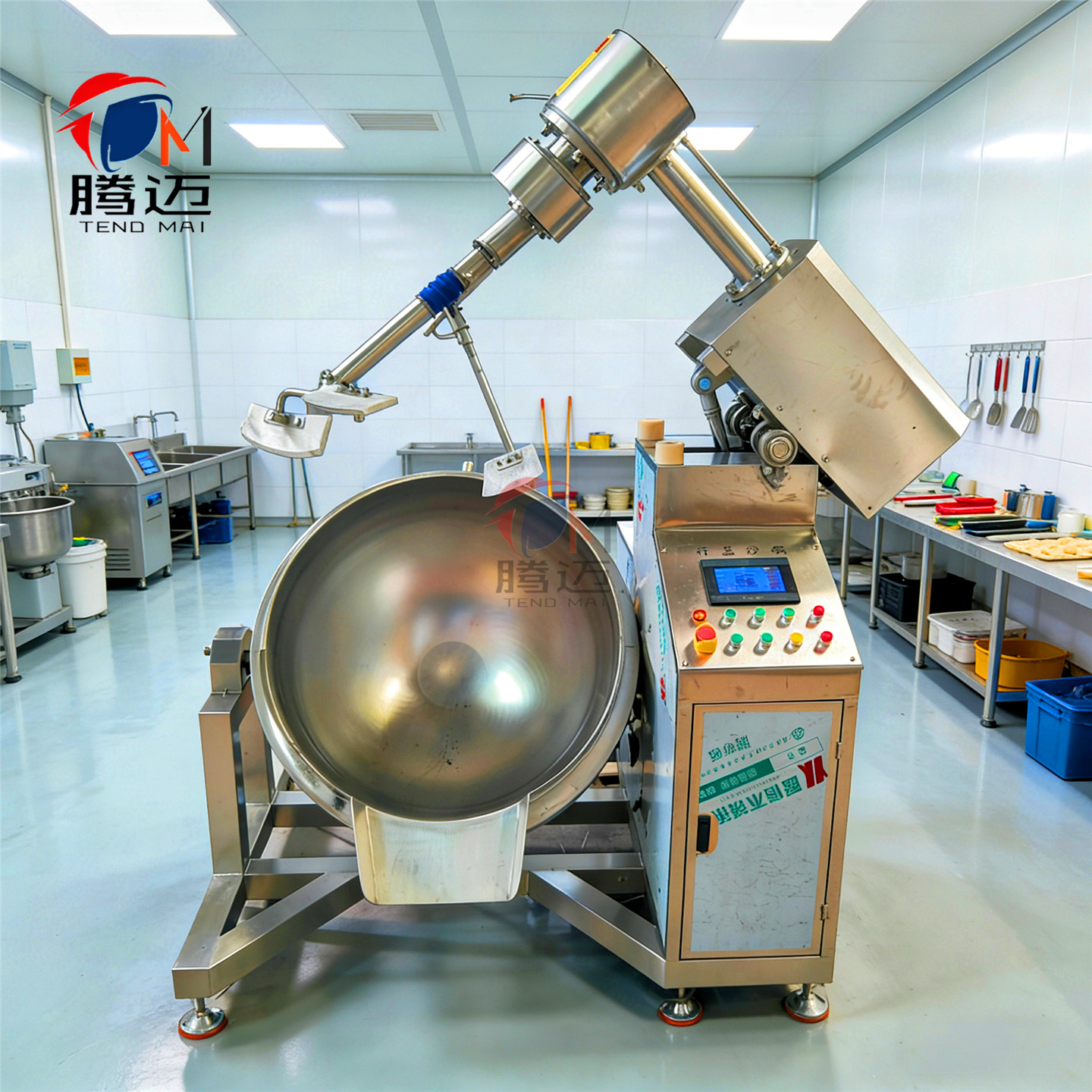 全自动商用行星搅拌炒锅火锅底料炒料机熬辣椒牛肉酱电加热炒糖机