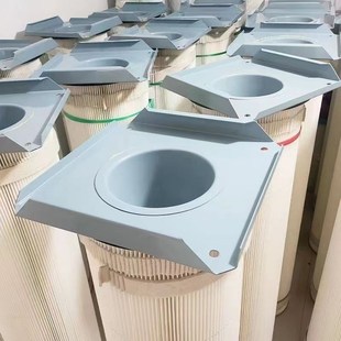 法兰方盘滤芯激光切割烟尘滤芯端盖法兰防油覆膜粉尘过滤除尘滤芯