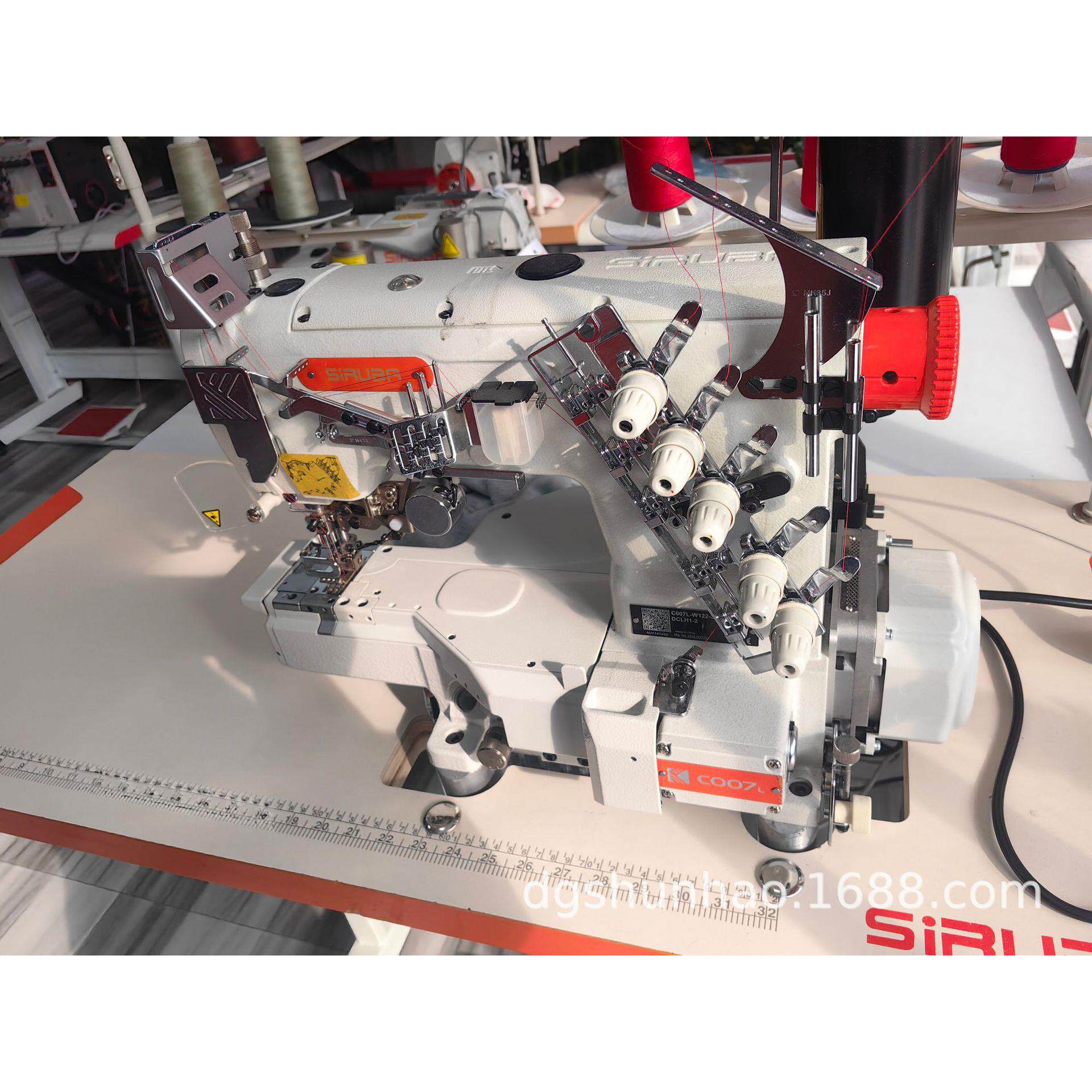源头直供台湾银箭电脑绷缝机三针五线小方头缝纫机sewing machine
