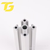 3030铝型材 欧标工业铝合金型材 铝合金方管框架型材大孔加厚铝材