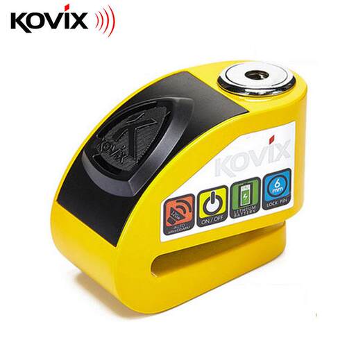kovix KDS6摩托车锁智能报警碟刹锁不锈钢碟锁防盗锁防剪防撬