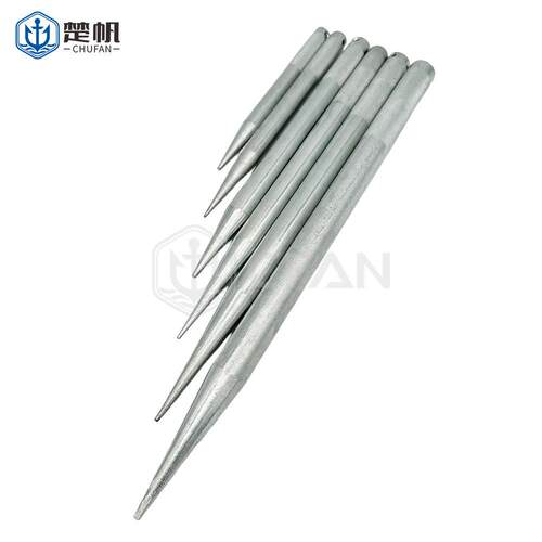 IMPA232332新款船用铁笔铁钉解缆铁锥笔插钢丝钉穿钉五金配件游艇
