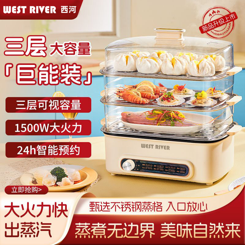 德国消毒锅加大容量家用多功能宝宝婴童玩具奶瓶消毒器蒸南瓜辅食