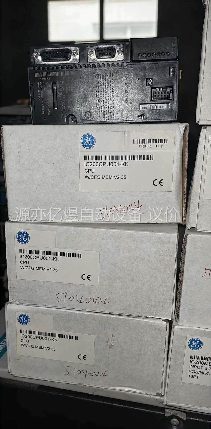 GE FANUC IC200CPU001-KK 原装(议价)
