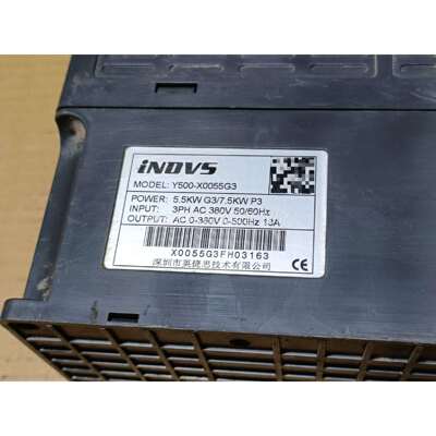 英捷思变频器Y500-X0055G3 5.5KW