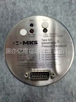 MKS 631A13TBEH PRESSURE TRANSD(议价)