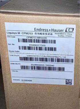 E+HCPM253-MR0005原装E+H酸度变送器(议价)