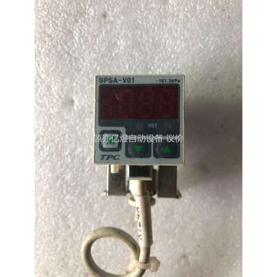 拆机正品韩国TPC数显压力开关SPSA-V01，-101.3