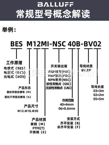 巴鲁夫近开关BES M30EG1-PSC80N-S04G-(议价)