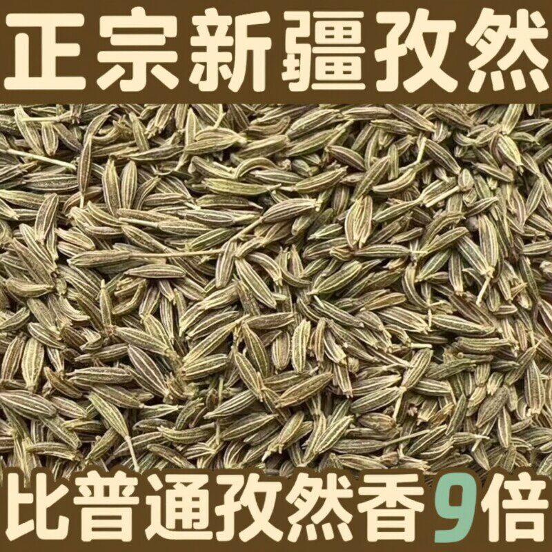 正宗特级纯正烧烤孜然粒调味撒料商用新疆整颗粒粉香料调料大全