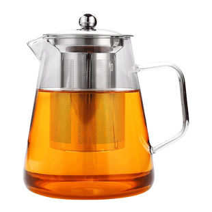 泡茶壶2024新款玻璃茶壶加厚耐高温泡茶器家用茶水分离单壶茶具