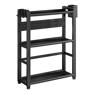 厨房多功能调味品置物架台面不锈钢架子多层调料收纳架筷子刀架