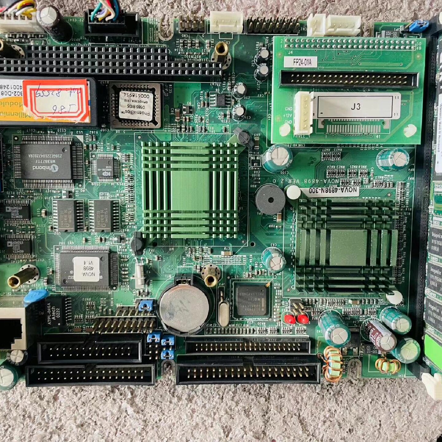 询价威达工控主板 NOVA-4898N-300 测试好发货 放心议价