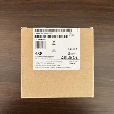 议价全新原装西门子S7-1200 CPU1214C模块6ES7 214-1AG40-0XB0