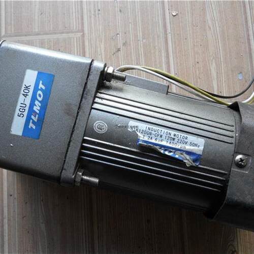 议价原装拆机TLMOT电机马达5IK120N-FW减速箱52GU-40TKRGK 1C0W22