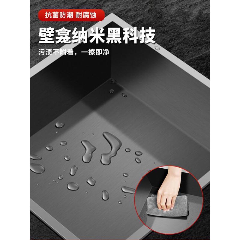 v3fp轻奢不锈钢壁龛极简卫生间置物架嵌入式厕所浴室带门纸巾壁柜