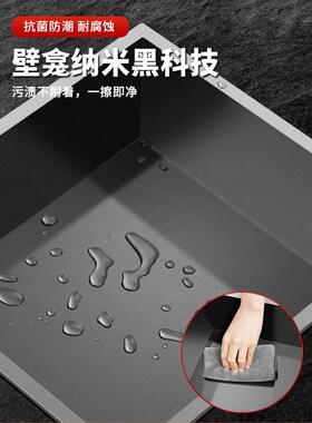 v3fp轻奢不锈钢壁龛极简卫生间置物架嵌入式厕所浴室带门纸巾壁柜