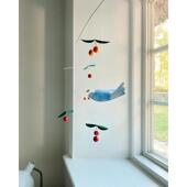 和平鸽樱桃鸟平衡风铃丹麦Flensted Mobiles悬挂吊饰儿童房挂件无