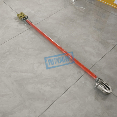 长柄式绝缘引线杆导线夹持杆双头线夹绝缘锁杆高压绝缘固定线杆