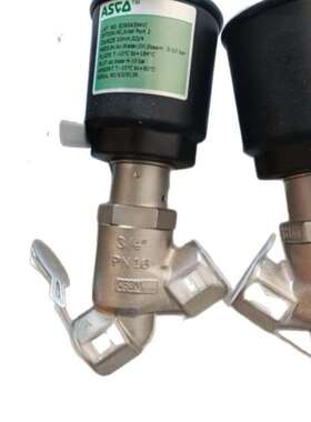 ASCO先导式角座阀动作模式X8215C020 15241 110VAC/50