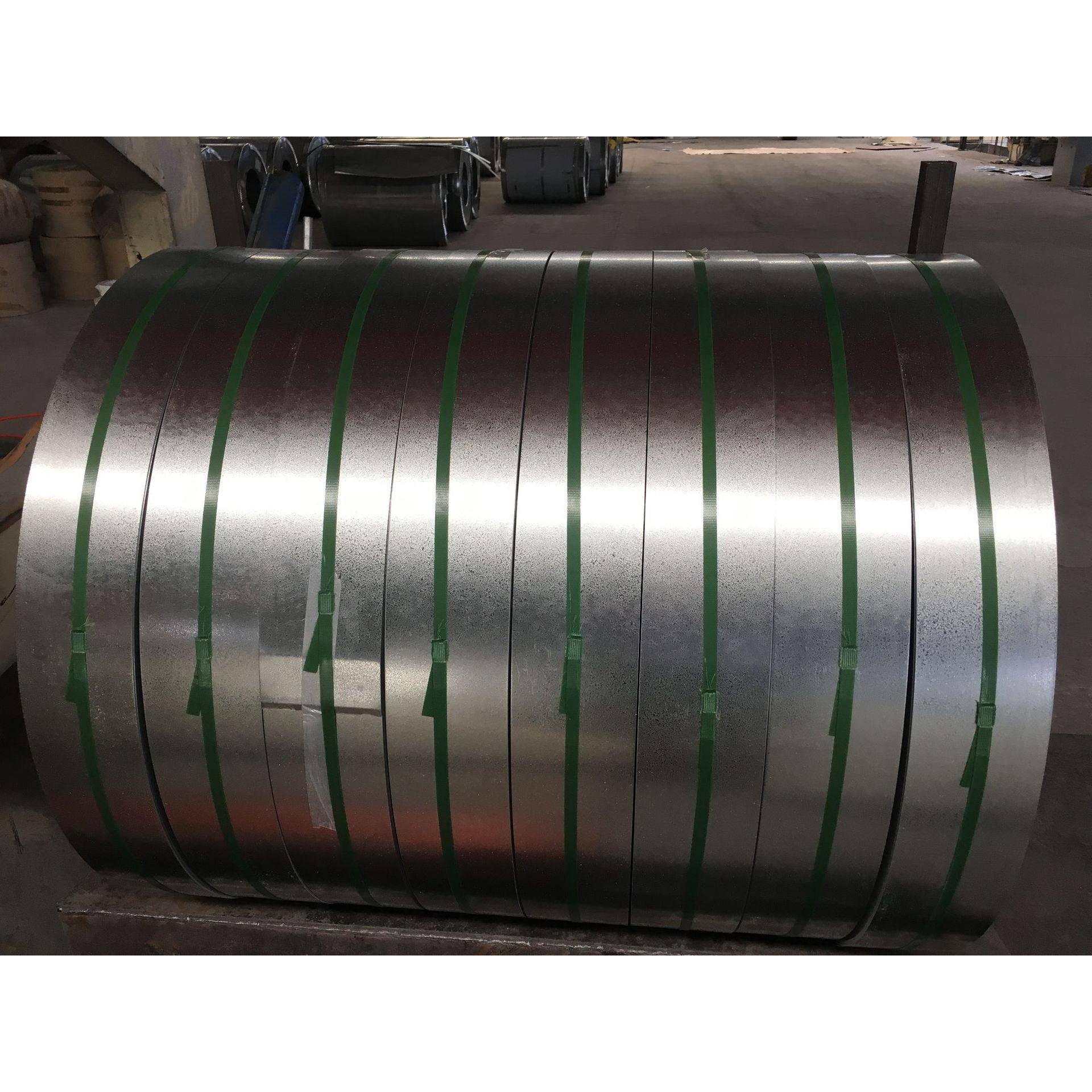 0.38mm,0.40mm厚度,180mm,210mm宽度预应力扁管用镀锌钢带