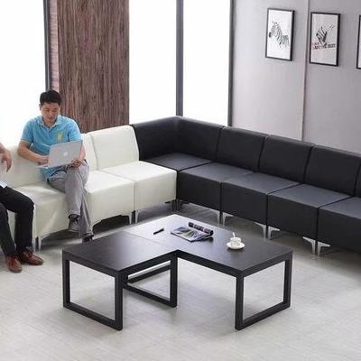 洽谈区沙发接待区沙发异形沙发组合沙发转角沙发办公沙发L形沙发