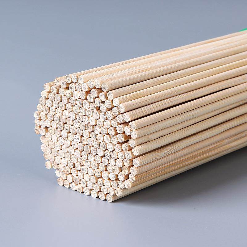 冰糖葫芦草莓薯塔签子烧烤竹签40cm*4.0一次性棉花糖手工花杆新品