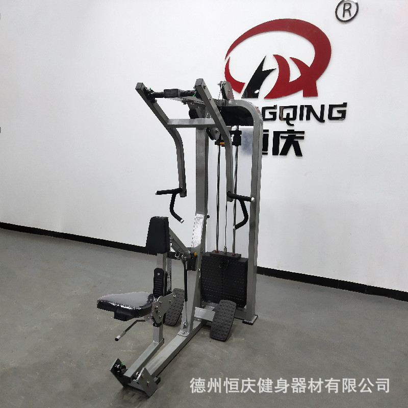 源头厂家生产商用室内健身器材插片款器械力量坐式划船训练器