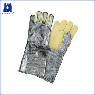 铝箔隔热手套_蓝鹰BlueEagle耐高温手套AL165