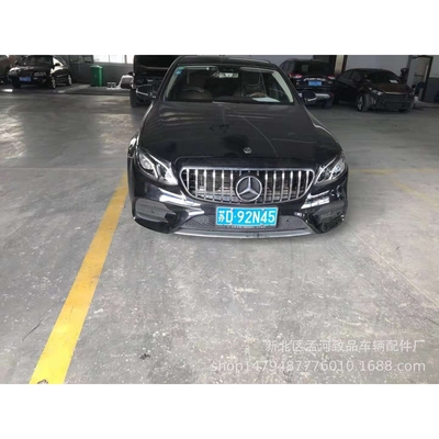 奔驰E级W213中网/GT款奔驰新E级改装中网E200L E300L改装竖条中网