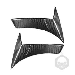 适用14-19款奔驰S级W222碳纤维改装外饰4门升级巴博斯款叶子板贴