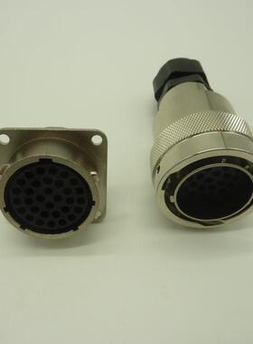 PT06E-18-32P卡口防水连接器配套PT02E-18-32S航空插头32P接头