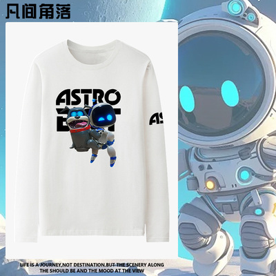 宇宙机器人ps5联名长袖T恤